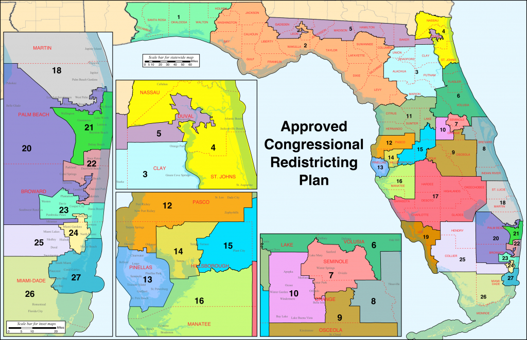 Florida House Of Representatives District Map Printable Maps