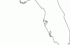 Florida Map Outline Oppidan Library