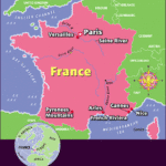 France Sightseeing Guide TIME For Kids France For Kids France Map