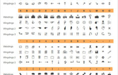 FREE 8 Sample Wingdings Chart Templates In PDF MS Word