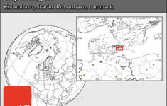 Free Blank Location Map Of Copenhagen