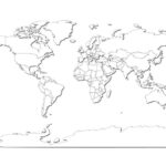 Free Large Printable World Map PDF With Countries World Map With