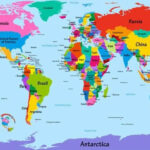 Free Printable Detailed Interactive World Map PDF World Map With
