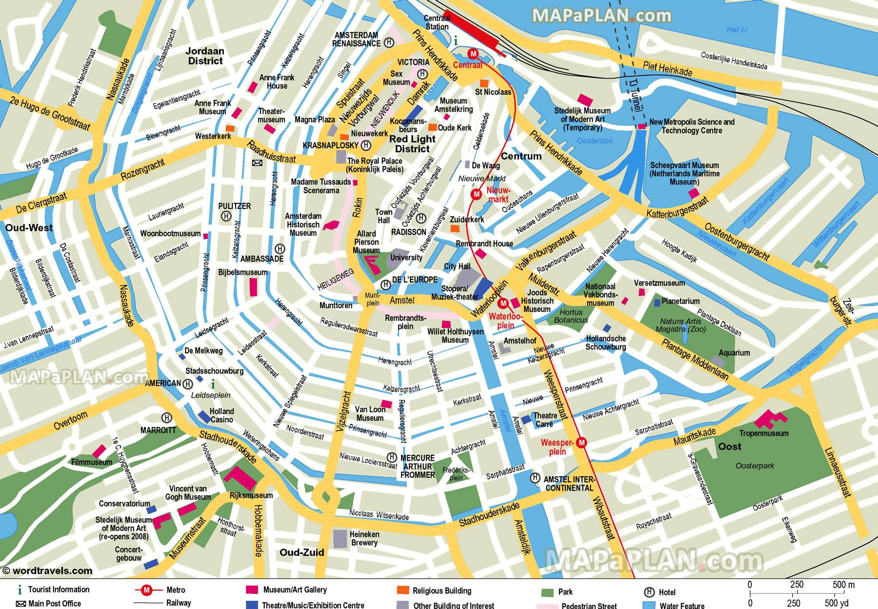 Free Printable Map Of Amsterdam Google Search Amsterdam Map 