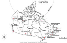 Free Printable Map Of Canada Worksheet Printable Worksheets
