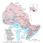 Free Printable Map Of Ontario Free Printable