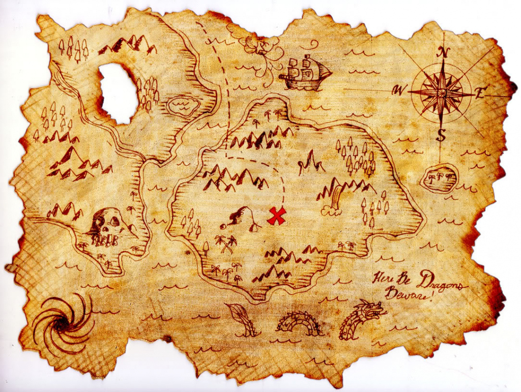 Free Printable Treasure Map Printable Maps