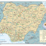 Full Political Map Of Nigeria Nigeria Full Political Map Vidiani