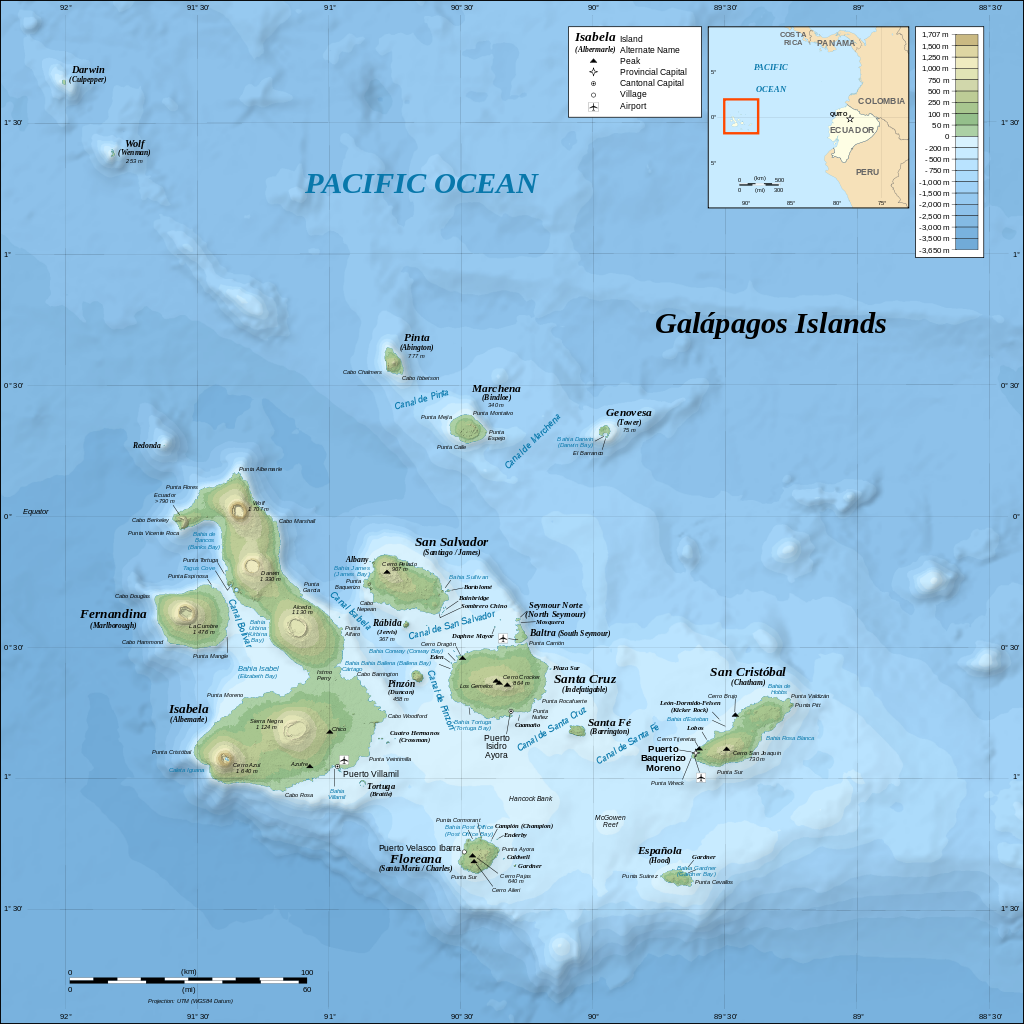 Galapagos Island Geography And Geology Part One The Tectonic Plates 