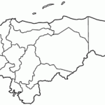 Geography Maps Honduras Coloring Pages 24