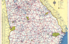Georgia Road Map Georgia Mappery