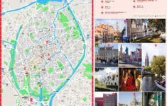 Ghent Walking Tour Map Ghent Belgium Mappery Our European In