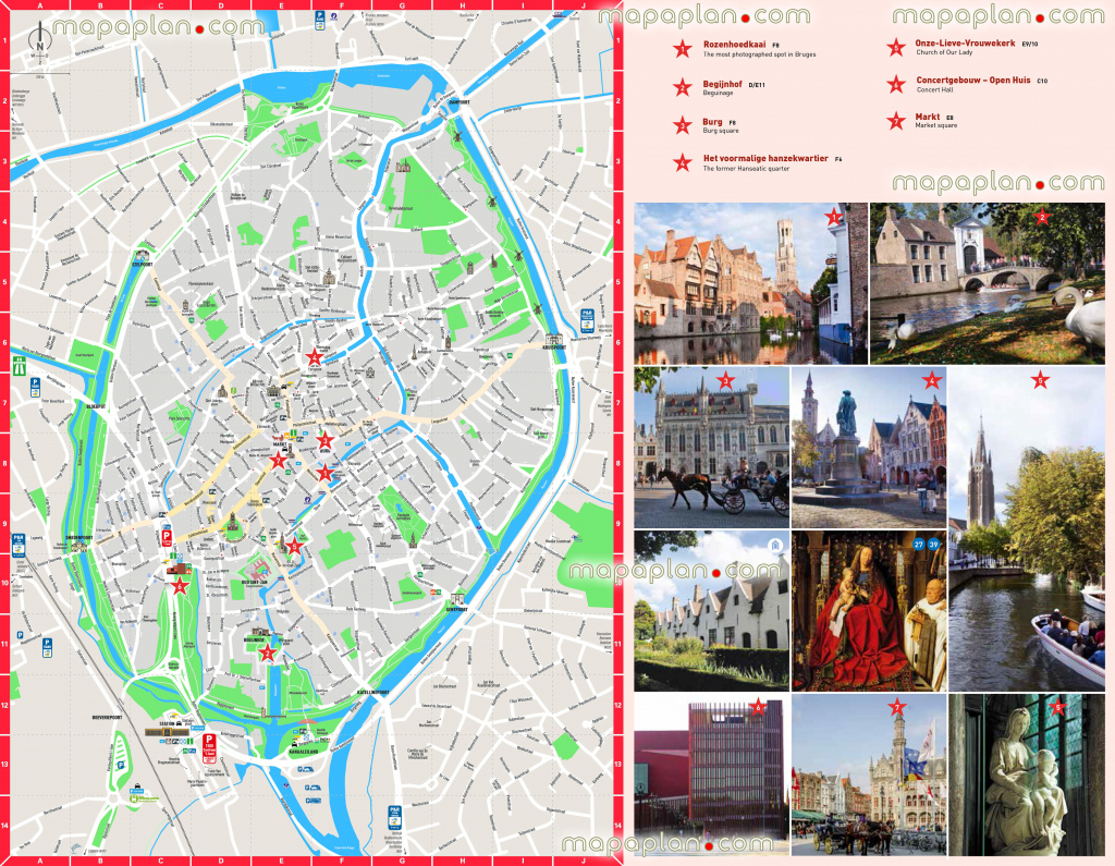 Ghent Walking Tour Map Ghent Belgium Mappery Our European In 