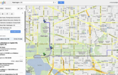 Google Map Of California Cities Free Printable Saving Directions In