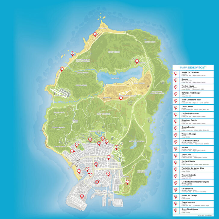 Gta 5 Map And Locations Pdf