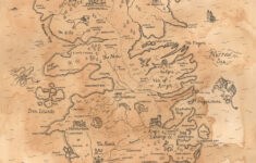 Hand Drawn Game Of Thrones Map Of Westeros Print Etsy