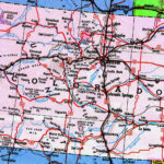 Highways Map Of Colorado State Colorado State Highways Map Vidiani
