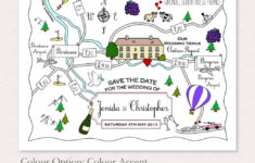 How To Create A Printable Map For A Wedding Invitation Free Printable