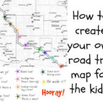 How To Create Your Own Road Trip Map Road Trip Fun Road Trip Beach