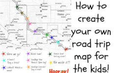 How To Create Your Own Road Trip Map Road Trip Fun Road Trip Beach