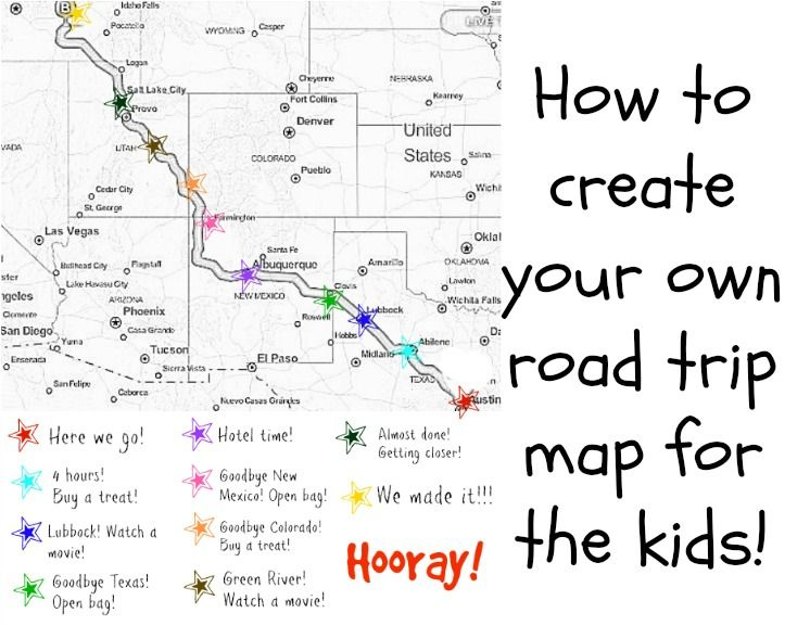 How To Create Your Own Road Trip Map Road Trip Fun Road Trip Beach 