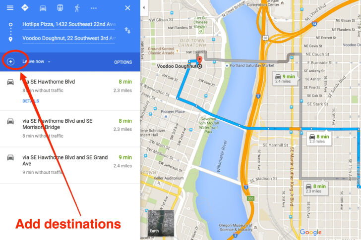 Google Driving Directions By Car Printable