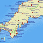 Image Map Of Cornwall Cornwall Online