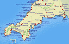 Image Map Of Cornwall Cornwall Online