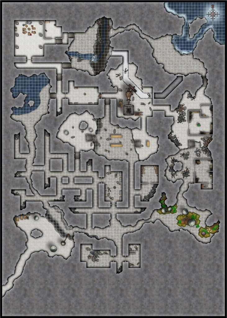 Wave Echo Cave Printable Map | Adams Printable Map