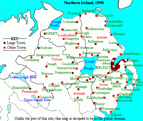 Image Result For Map Of Counties In Northern Ireland Omagh Ireland