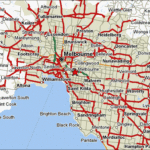 Images And Places Pictures And Info Melbourne Map Suburbs