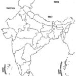 India Map Outline A4 Size India Map Political Map Map Outline
