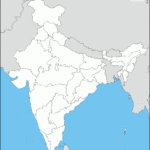 India Political Blank Map Korte Kapsels 2020