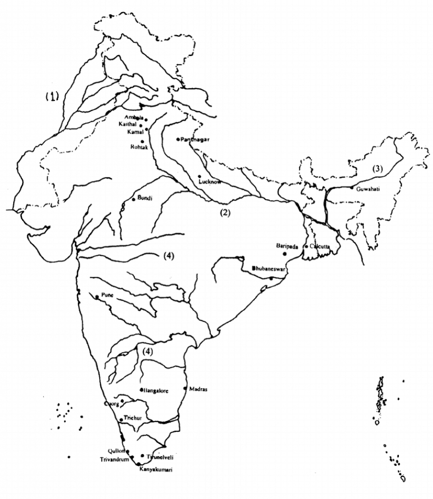 India River Map Outline Printable Printable Maps