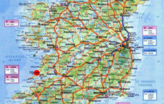 Ireland Tourist Attractions Map Map Of Ireland Showing Tourist