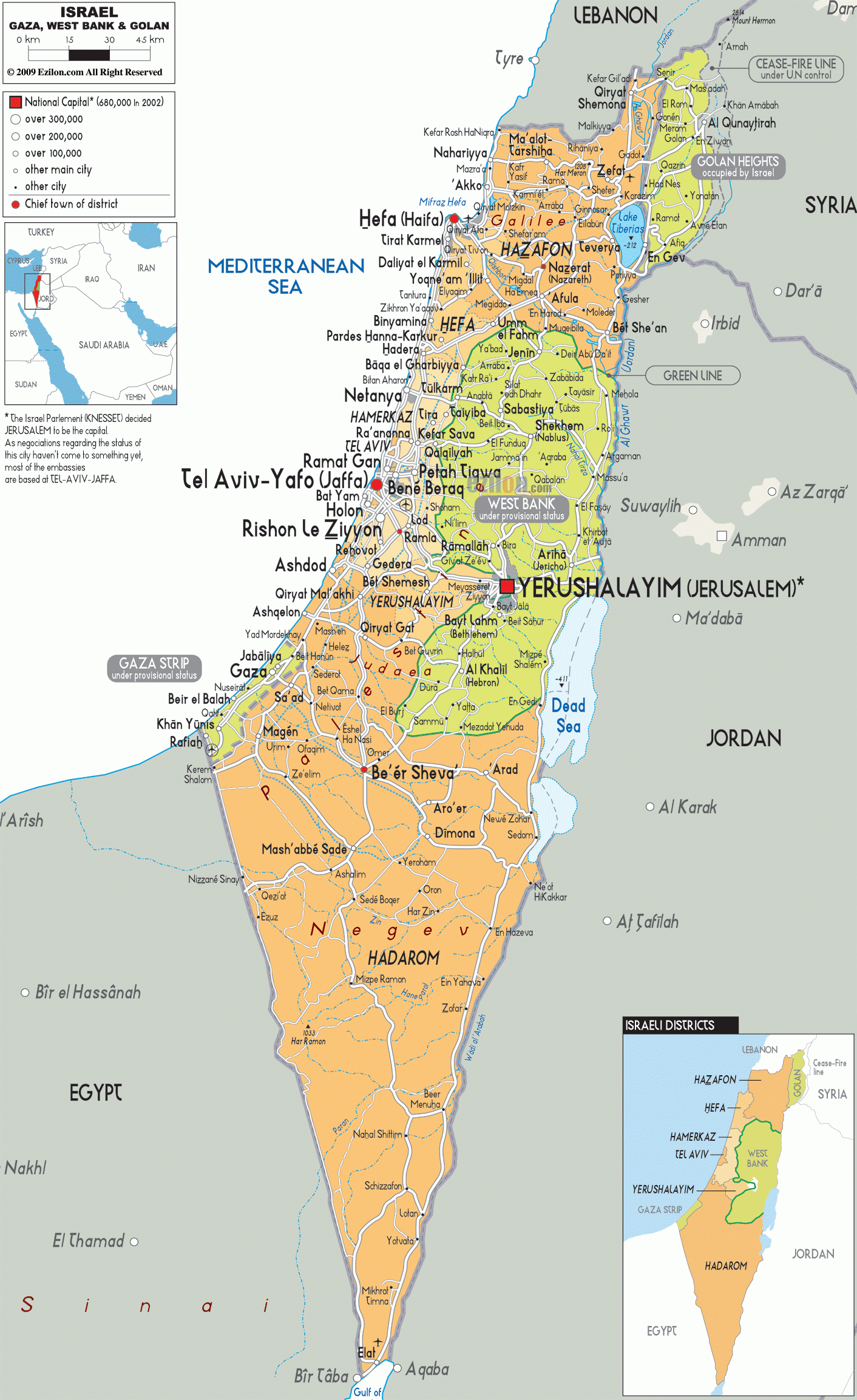 Israel Metro Map TravelsFinders Com