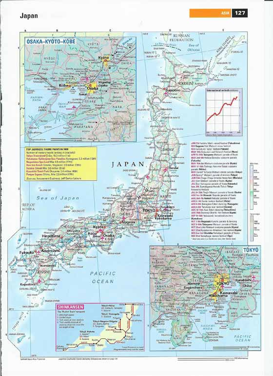 Japan Landkaart Afdrukbare Plattegronden Van Japan OrangeSmile