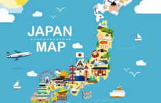 Japan Map Of Major Sights And Attractions OrangeSmile
