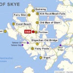Karte Der Sehensw Rdigkeiten Auf Der Isle Of Skye Travelscotland Karte