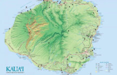 Kauai Island Maps Geography Go Hawaii Pertaining To Printable Map