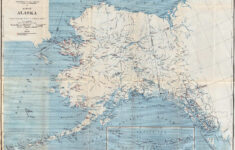 Laminated Map Large Detailed Old Map Of Alaska 1917 Poster 20 X 30