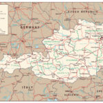 Large Detailed Political And Administrative Map Of Austria With