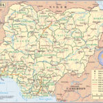 Large Detailed Political And Administrative Map Of Nigeria With All