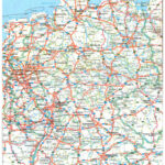 Large Detailed Road Map Of Germany With All Cities Germany Large