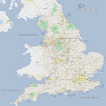 Large Detailed Road Map Of United Kingdom With Cities Vidiani