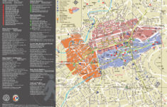 Large Detailed Tourist Map Of Edinburgh City Edinburgh City Large