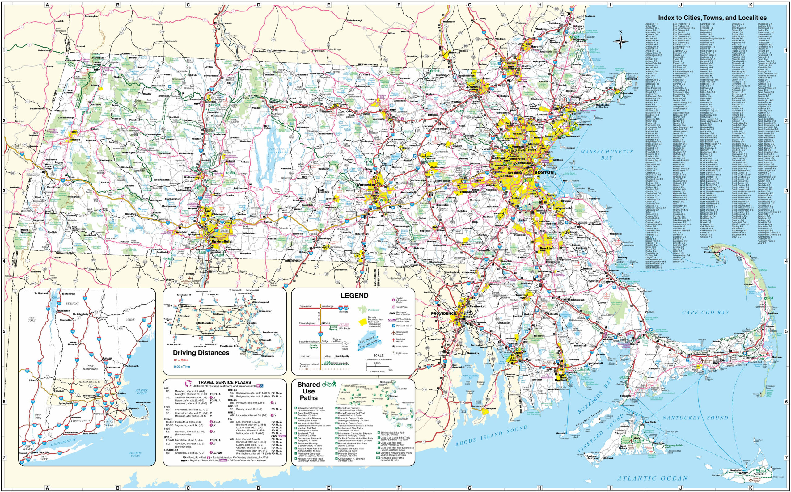 Large Massachusetts Maps For Free Download And Print High Resolution Scaled 