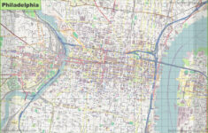 Large Philadelphia Maps For Free Download And Print High Inside