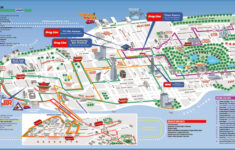 Large Printable Tourist Attractions Map Of Manhattan New York City
