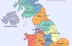 Large Regional Map England Map Map Of Britain Map Of Great Britain
